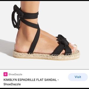 Shoe Dazzle NWT Lace Up Sandals